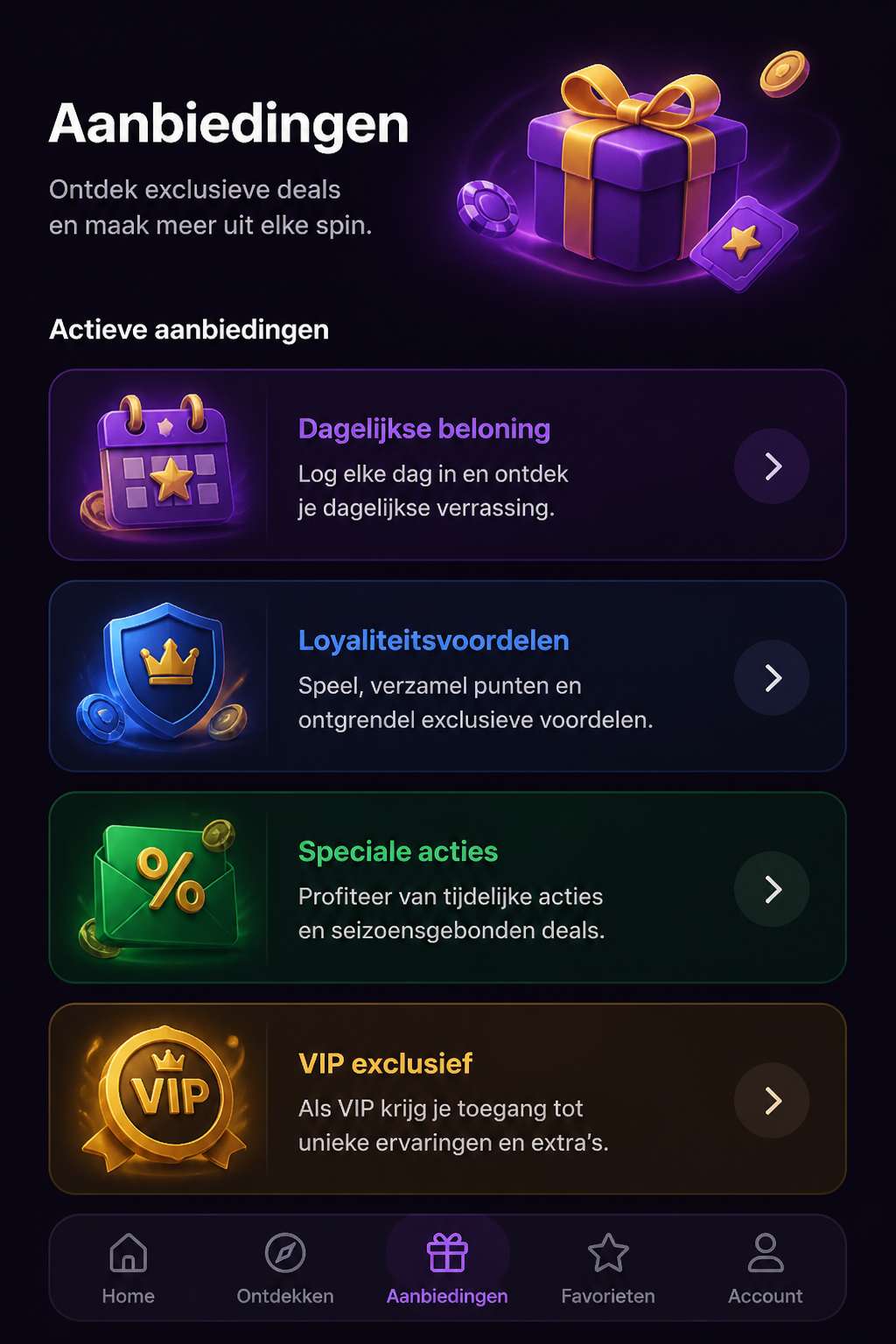 Spinnyx Casino screen 2